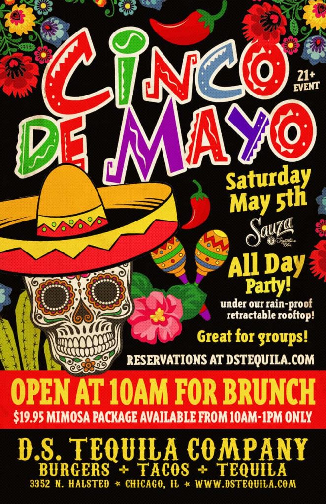 Salud! Cinco De Mayo 2018 · All Day Party ⋆ D.S. Tequila Co.