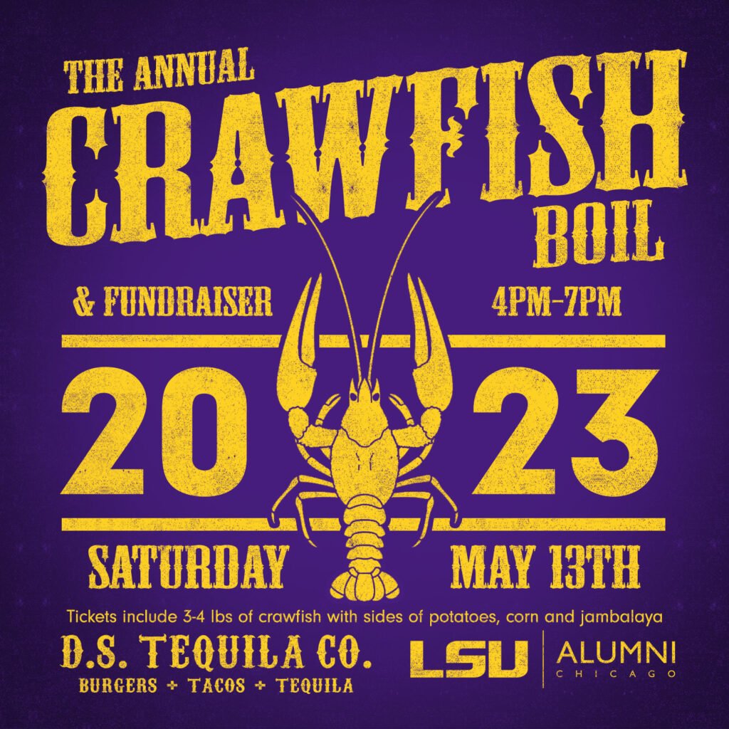 LSU Alumni Crawfish Boil 2023 ⋆ D.S. Tequila Co.