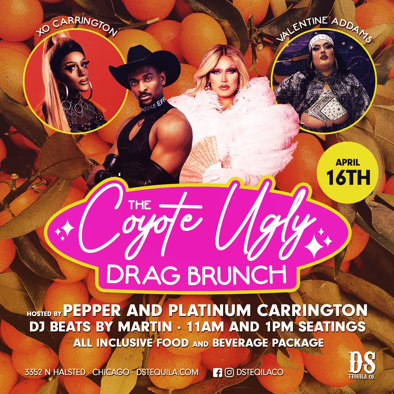 Coyote Ugly Drag Brunch ⋆ D.S. Tequila Co.