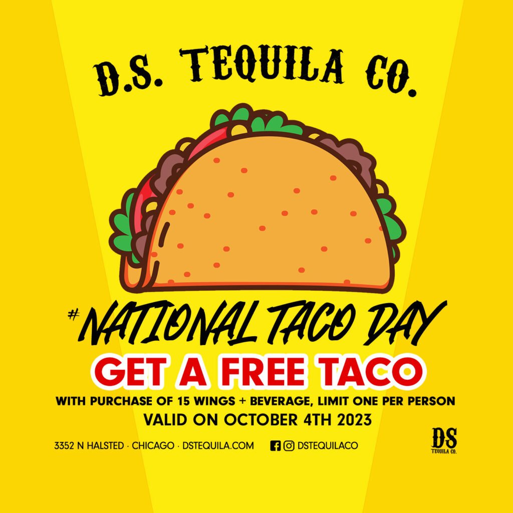 National Taco Day 2023 ⋆ D.S. Tequila Co.